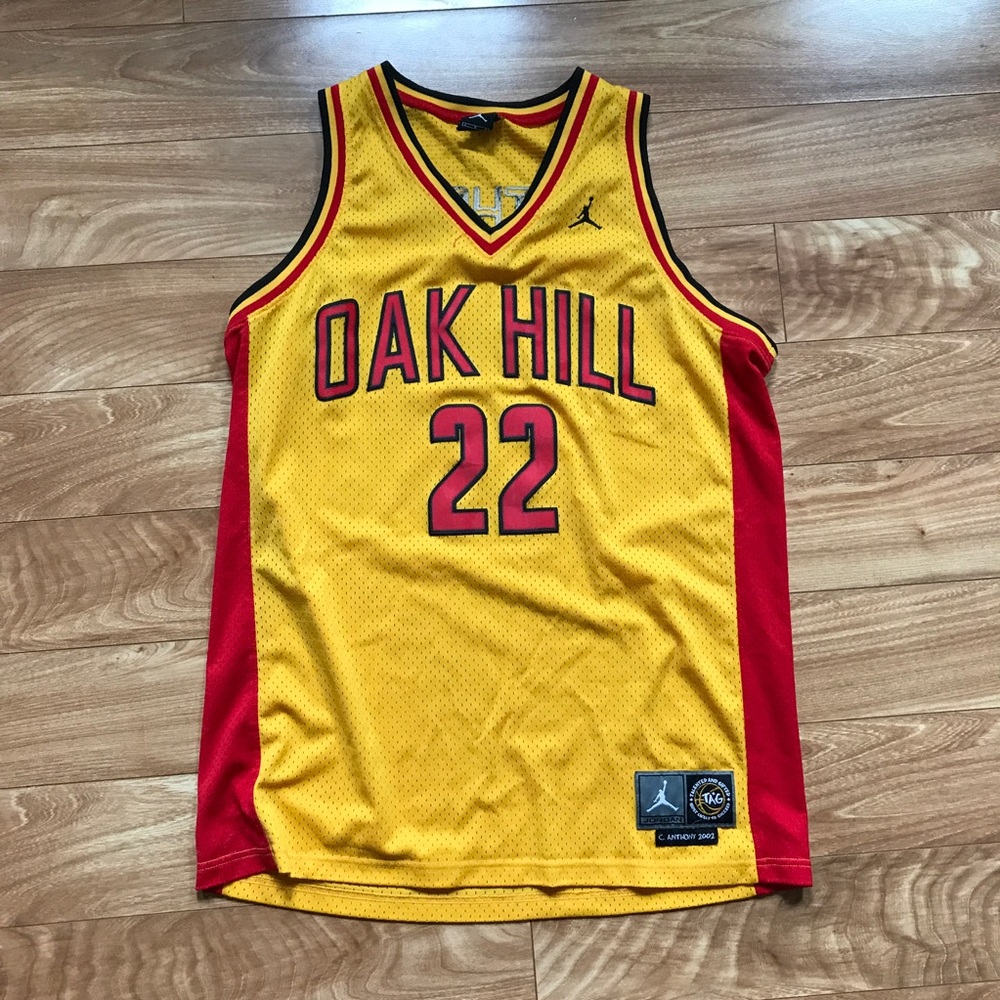 Jordan Yellow and Red Oak Hill Tank Top
